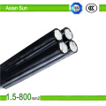 0.6 / 1kv Aluminiun Core Aerial Cable Cable ABC